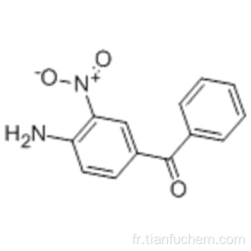 4-amino-3-nitrobenzophénone CAS 31431-19-3
